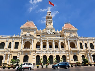 ホーチミン市人民委員会庁舎のフレンチコロニアル建築