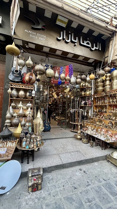 ハン・ハリーリ・バザールのランプ屋と迷路のような路地