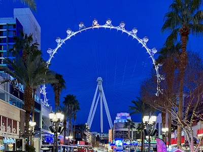 ハイローラー観覧車からのラスベガスストリップの眺め