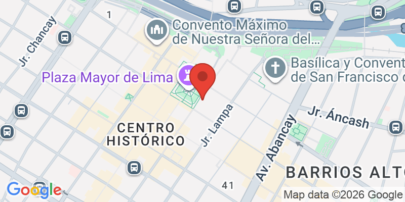 アルマス広場の地図