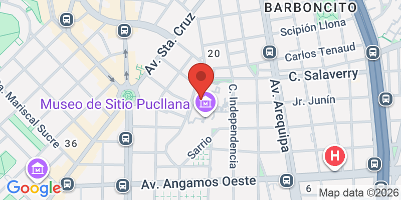 ワカ・プクヤーナの地図