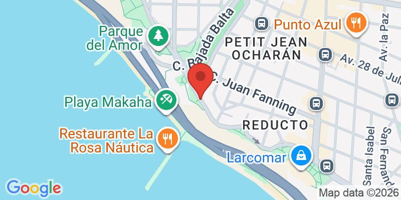 恋人たちの公園の地図