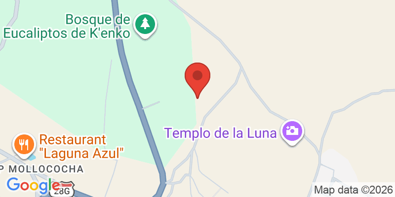 ケンコー遺跡の地図