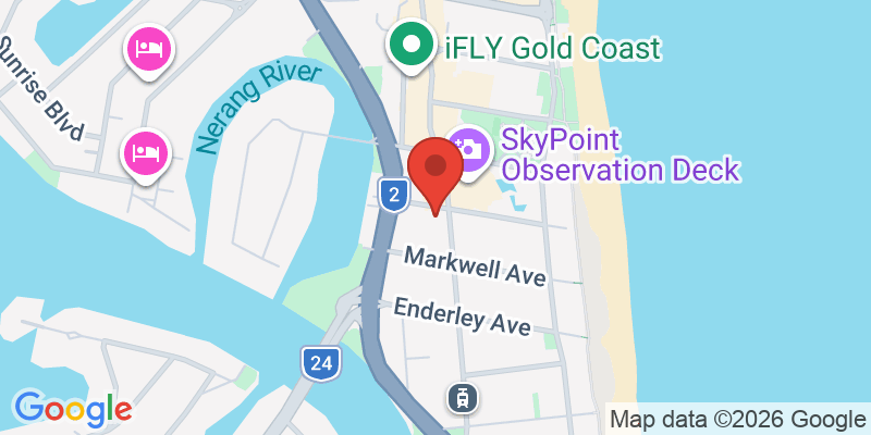 スカイポイント展望台の地図