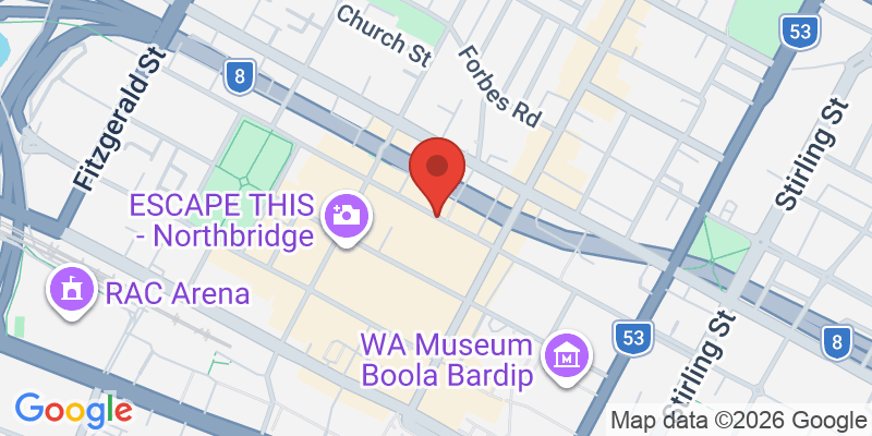 ノースブリッジの地図