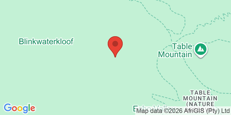 テーブルマウンテンの地図