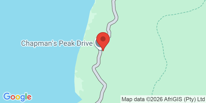 ケープ半島ドライブ（チャップマンズピーク）の地図
