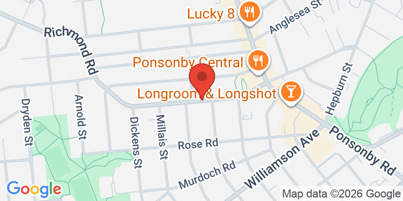 ポンソンビーの地図