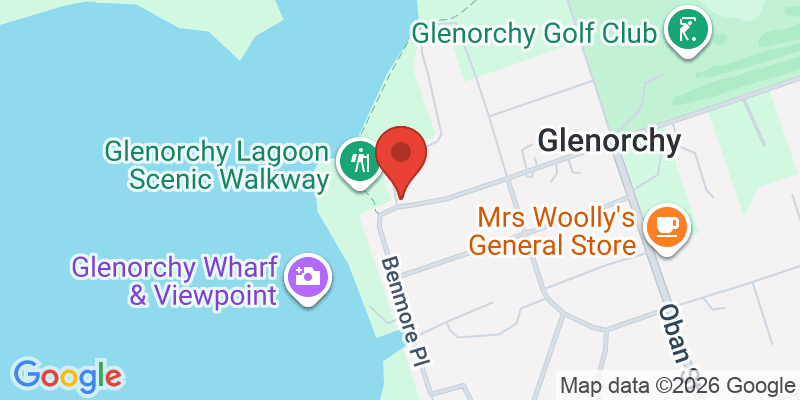 グレノーキーの地図