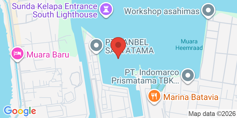 スンダ・クラパ港の地図