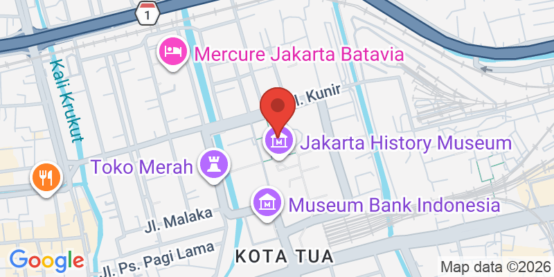 コタ・トゥア（旧市街）の地図