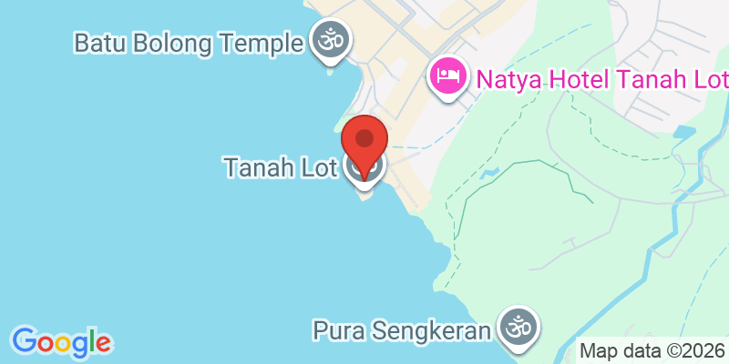 タナロット寺院の地図