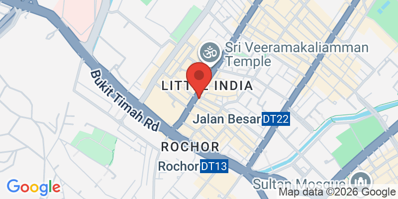 リトルインディアの地図