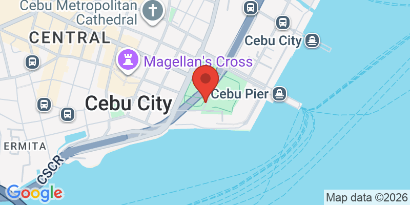 サンペドロ要塞の地図