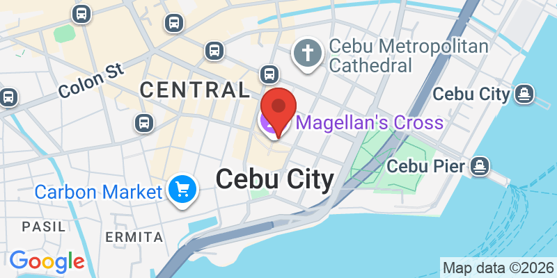 マゼランクロスの地図