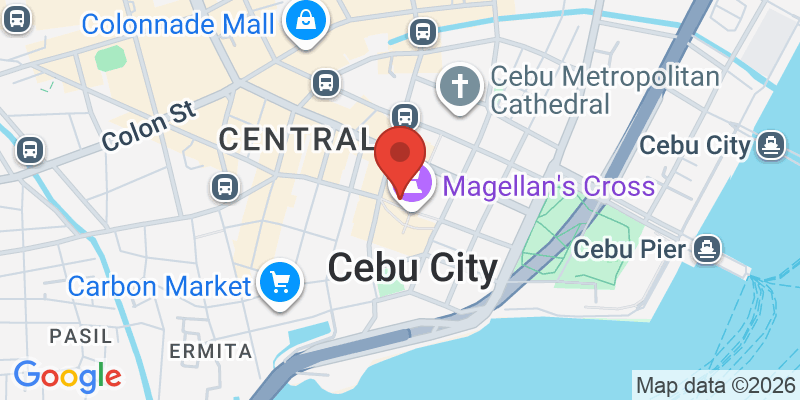 サント・ニーニョ教会の地図