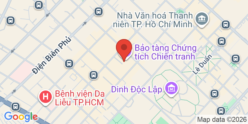 戦争証跡博物館の地図