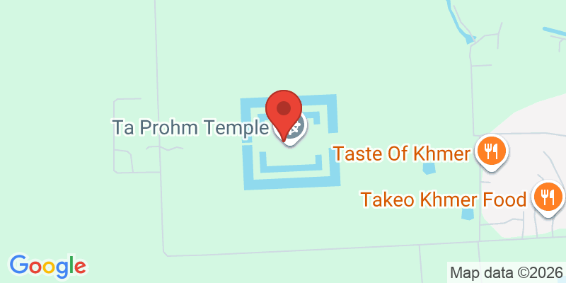 タ・プロームの地図