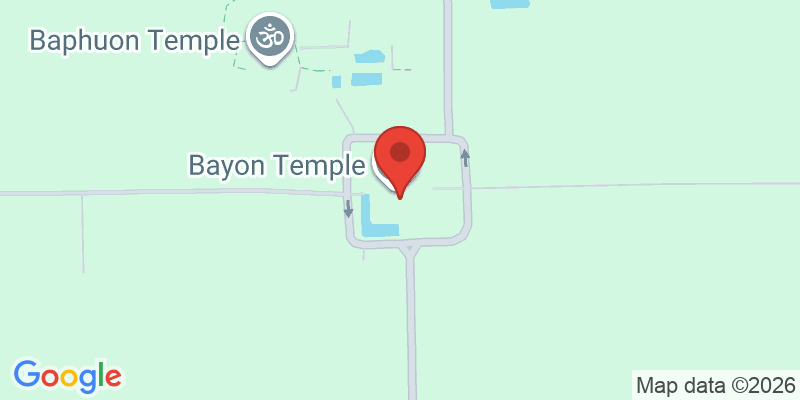 アンコールトム（バイヨン寺院）の地図