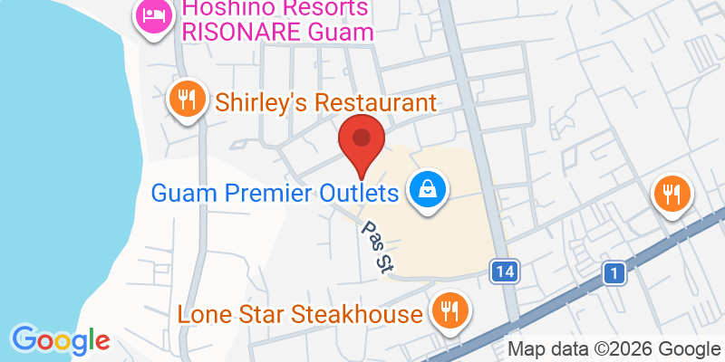 Tギャラリア グアム by DFSの地図