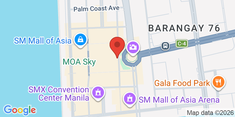 SMモール・オブ・アジアの地図