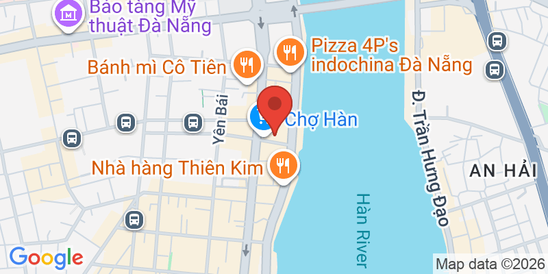 ハン市場の地図