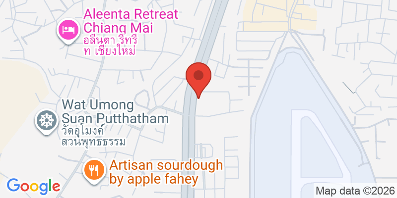 ワット・ウモーンの地図