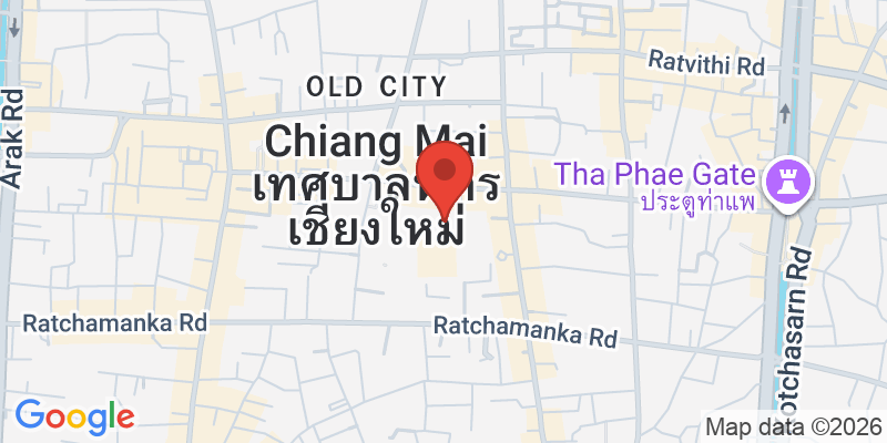 ワット・チェディルアンの地図