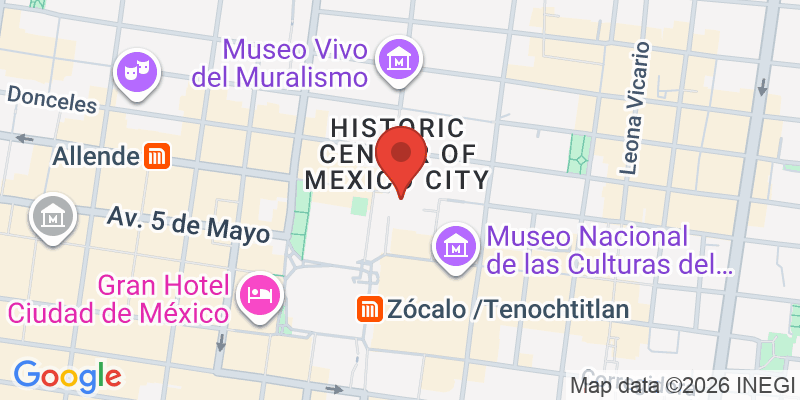 テンプロ・マヨールの地図