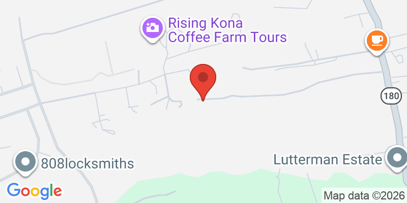 コナコーヒー農園の地図