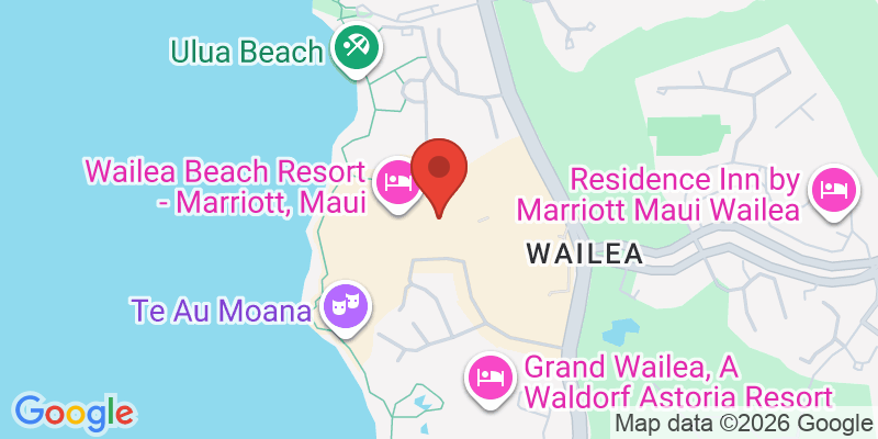 ワイレア・ビーチの地図