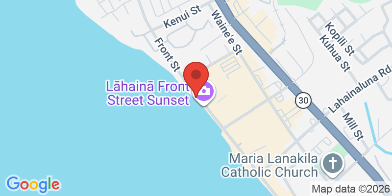 ラハイナ・タウンの地図