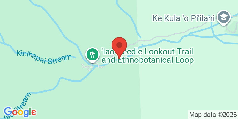 イアオ渓谷州立公園の地図