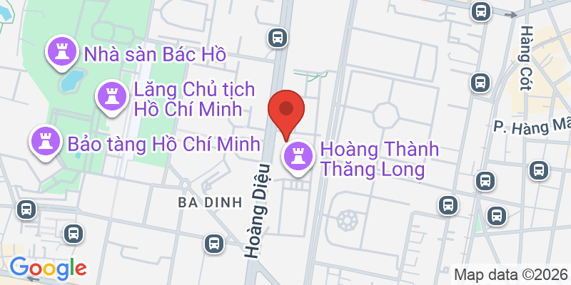 タンロン遺跡の地図