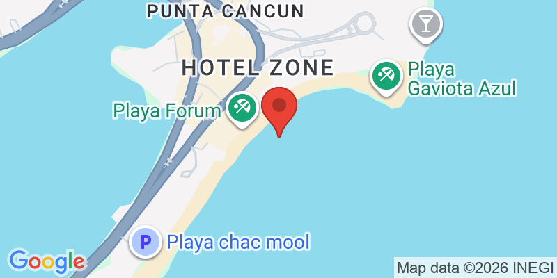 ラ・イスラ・ショッピング・ヴィレッジの地図