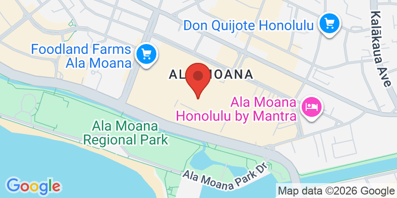 アラモアナセンターの地図