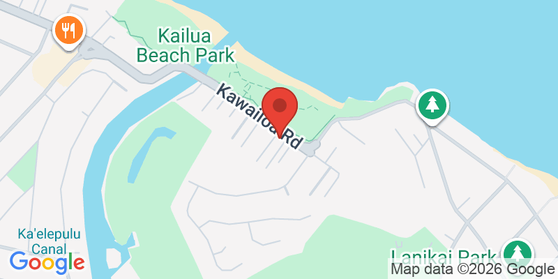 カイルアの地図