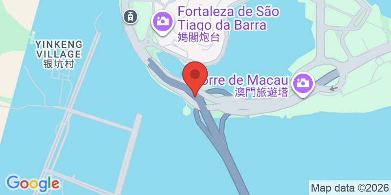 マカオタワーの地図