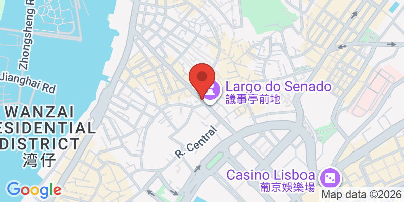 セナド広場の地図