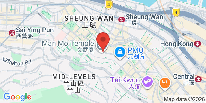 文武廟（マンモウミウ）の地図