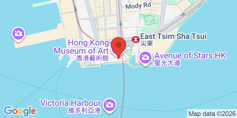 尖沙咀プロムナードの地図