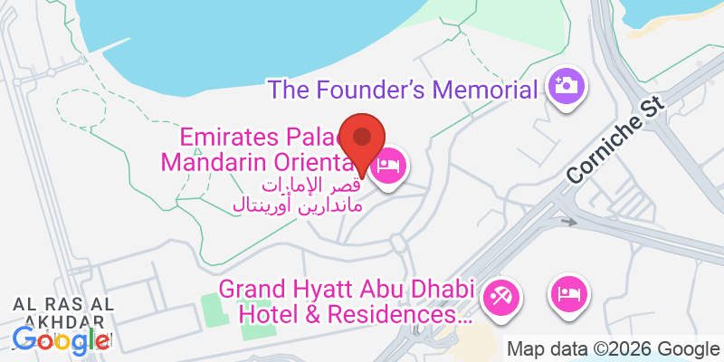 エミレーツ・パレス・マンダリン・オリエンタルの地図