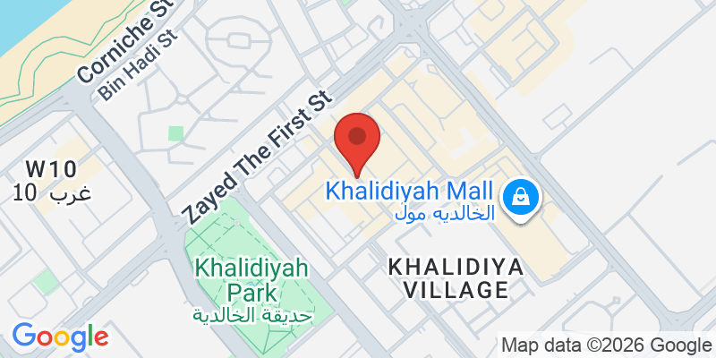 コルニーシュ・ビーチの地図