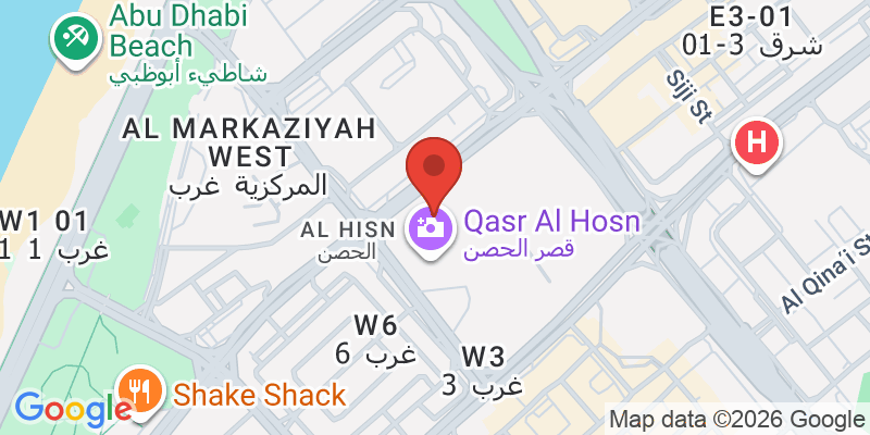 カスル・アル・ホスンの地図