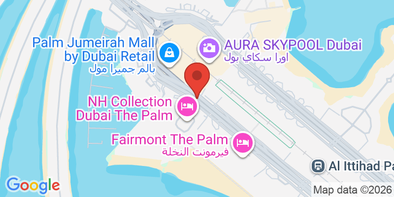 パーム・ジュメイラの地図