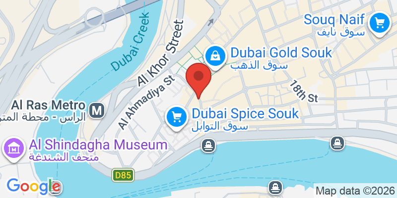 ゴールド・スークの地図