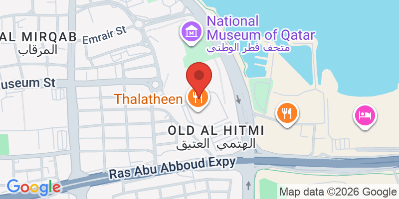 カタール国立博物館の地図