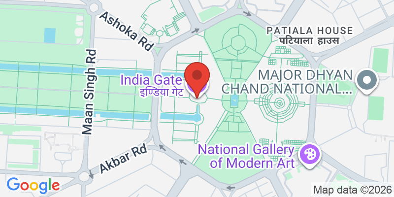 インド門の地図