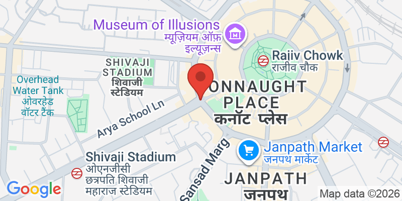 コンノート・プレイスの地図