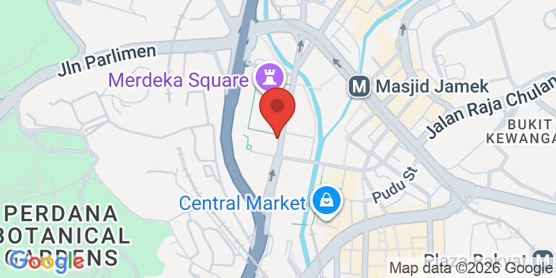 ムルデカ広場の地図